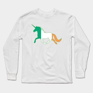 Irish Unicorn Long Sleeve T-Shirt